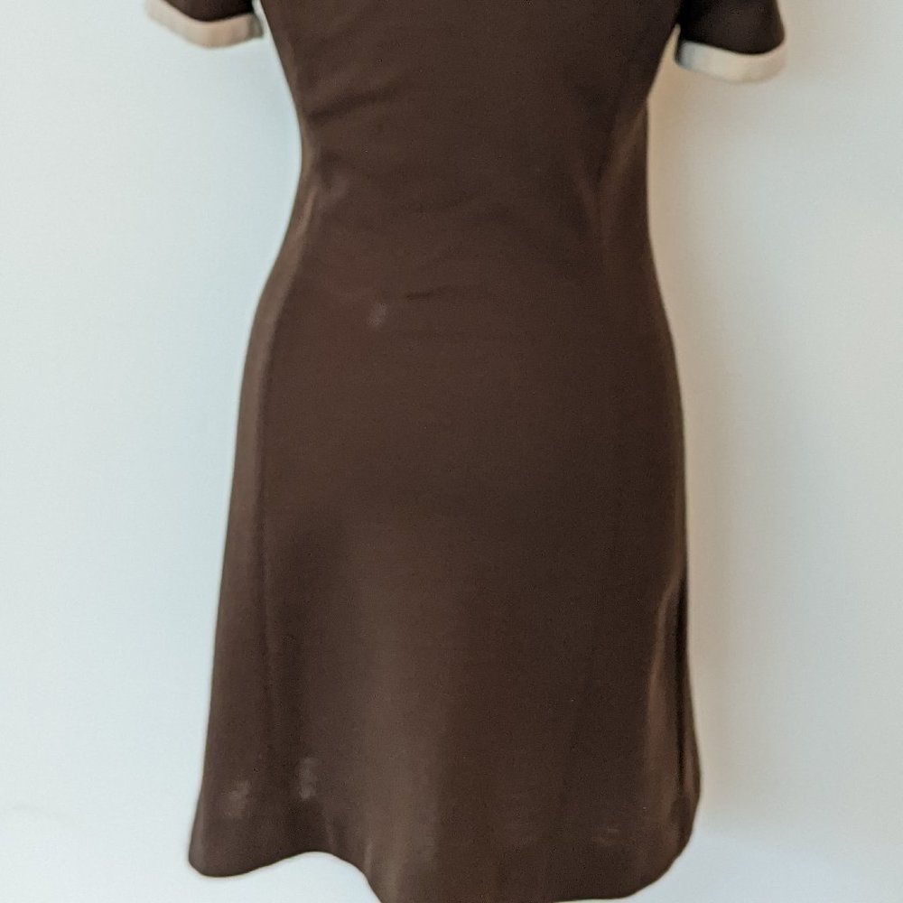 Super Mod! Vintage Fitted Dress - 1960s - Picture 7 of 10
